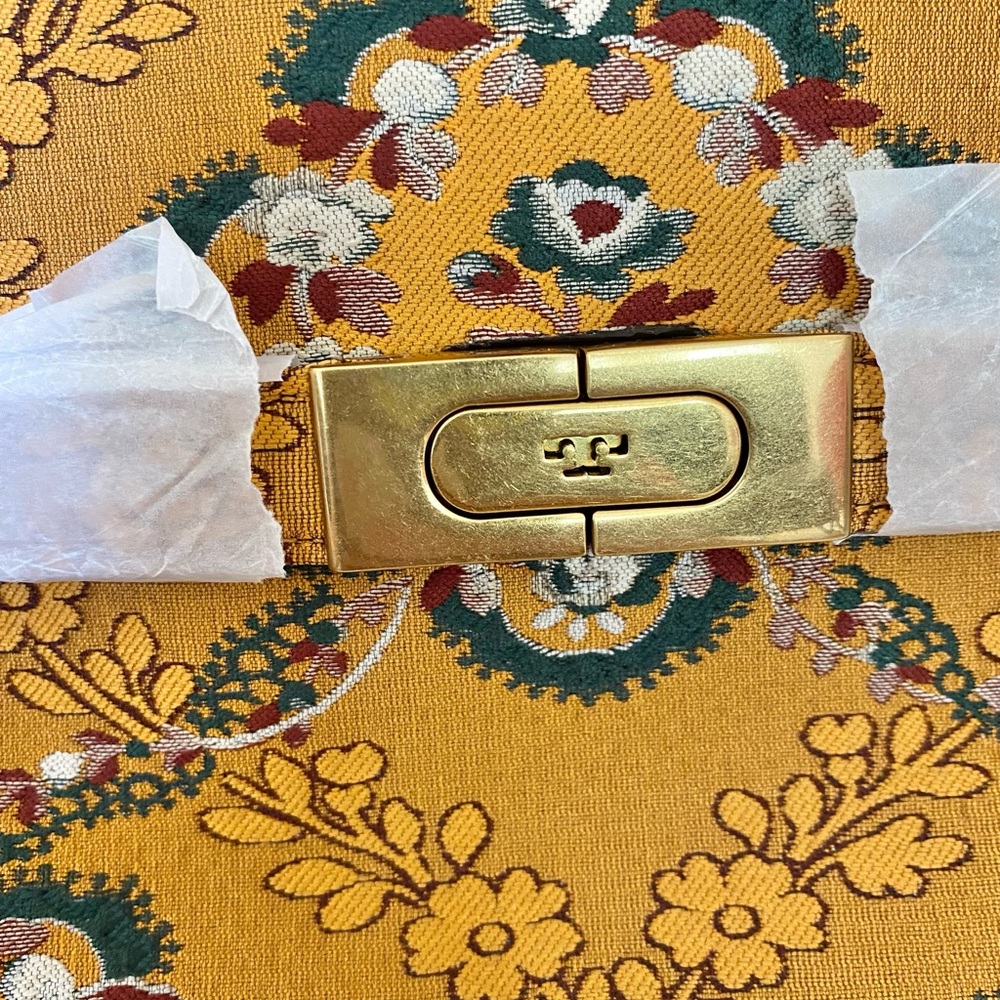 🚫SOLD🚫🌈NEW🏵Tory Burch Lee Radziwill petite double bag/satchel bag/crossbody - Picture 4 of 16